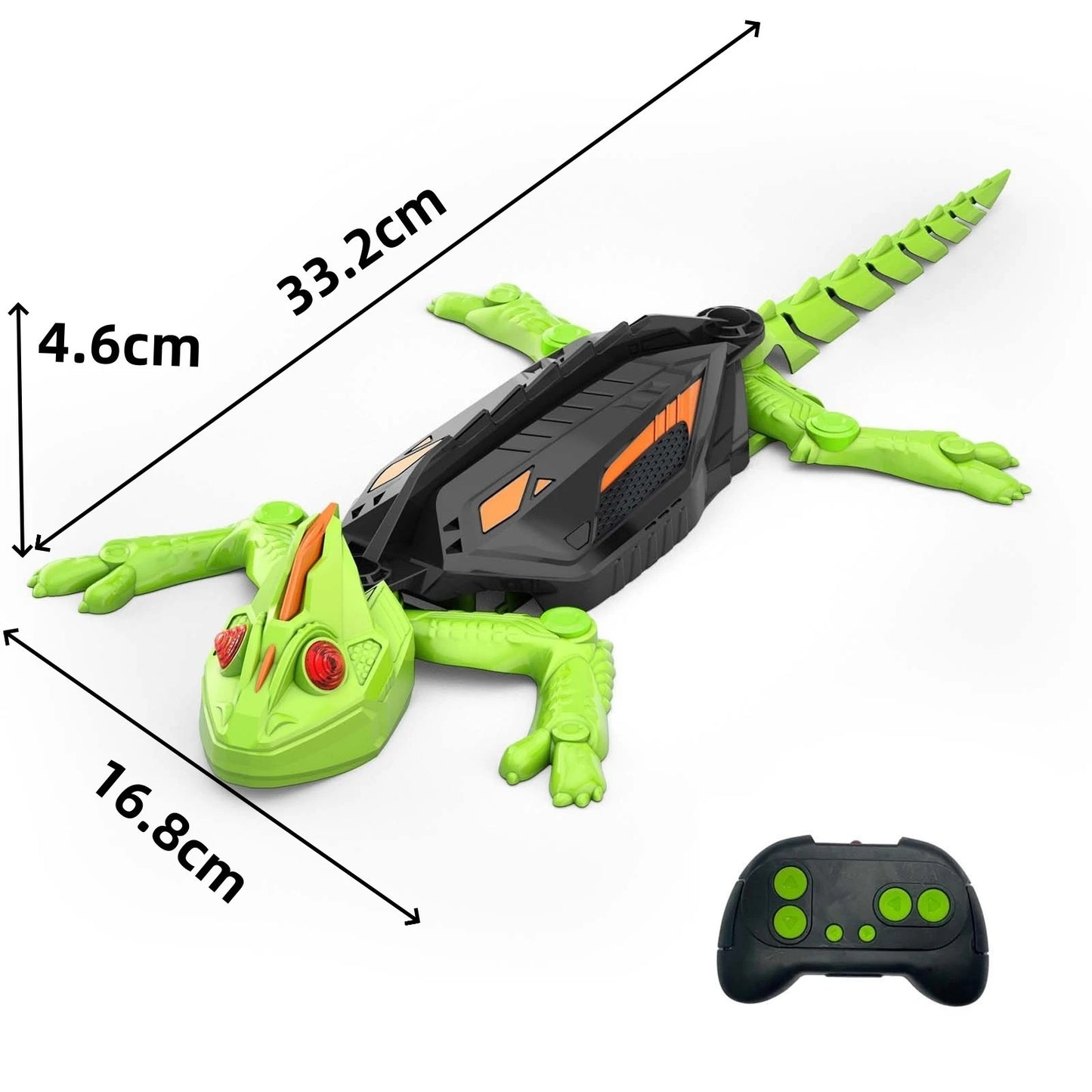RC Biomimetic Wall Climbing Toy Electric Simulation Lizard Gecko Spider Cockroach Mechanical Animal Remote Control 360 Rotation
