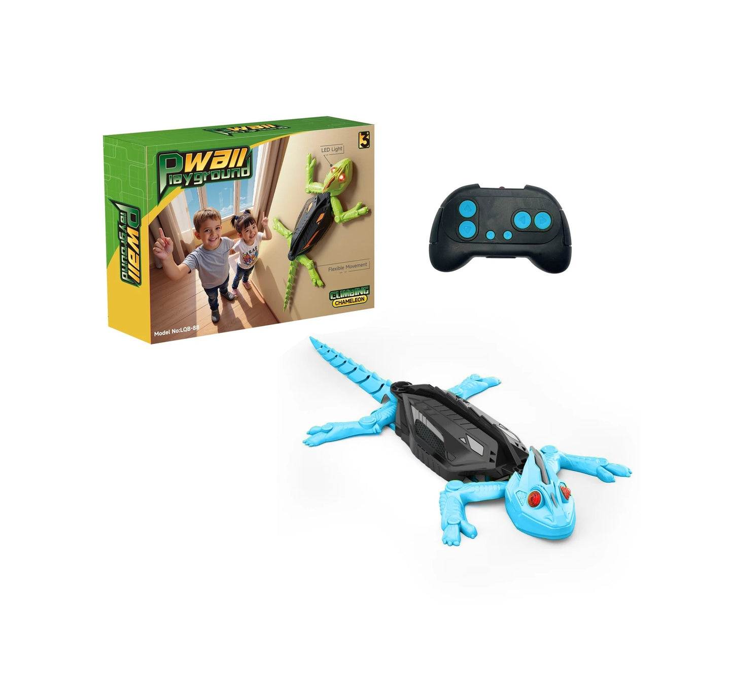 RC Biomimetic Wall Climbing Toy Electric Simulation Lizard Gecko Spider Cockroach Mechanical Animal Remote Control 360 Rotation
